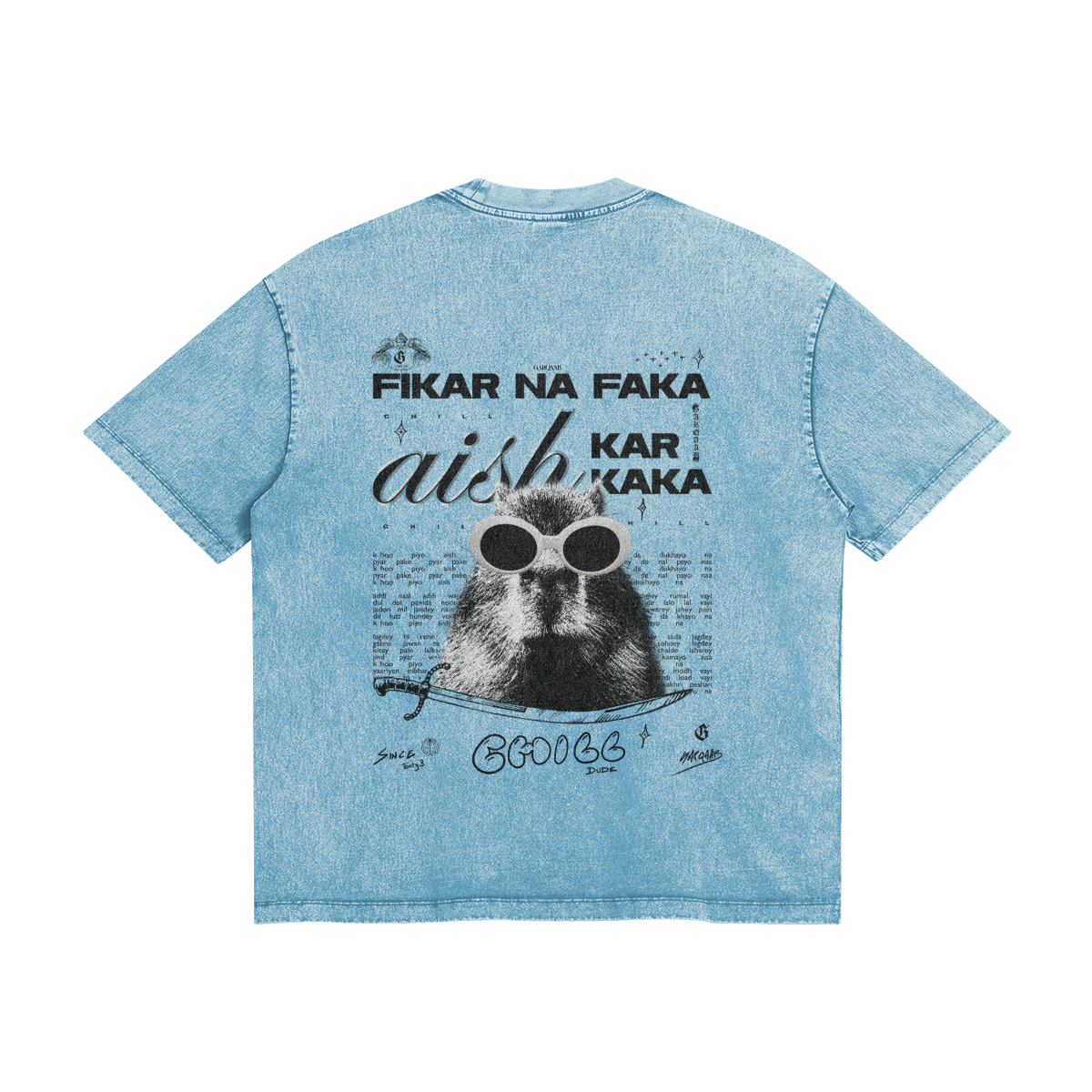 Fikar na Faka Oversized T-Shirt
