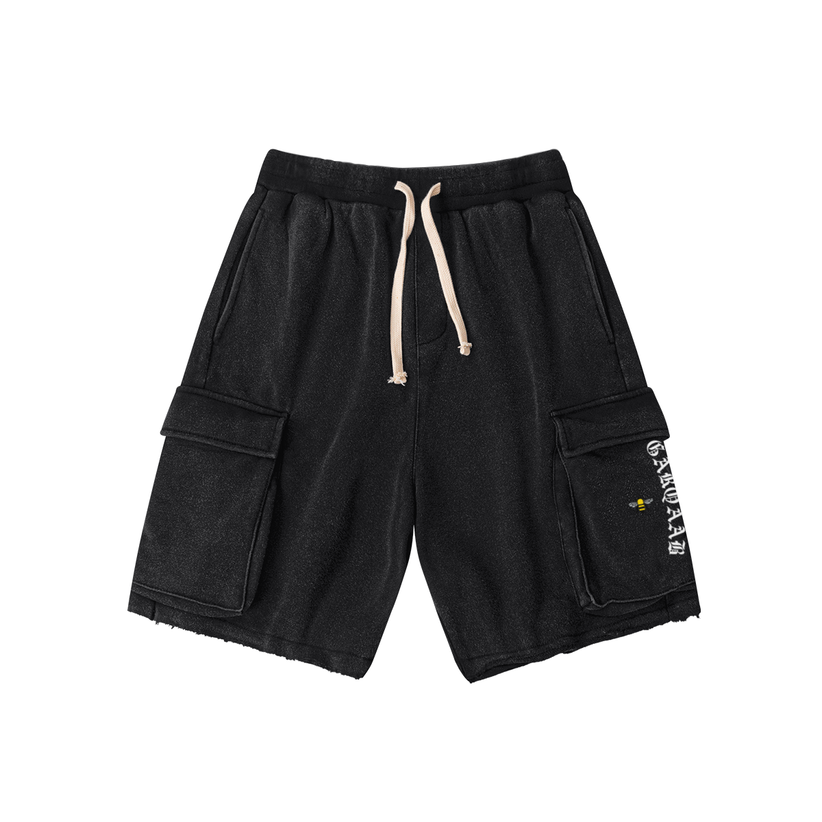 Regal Embroidered Cargo Shorts