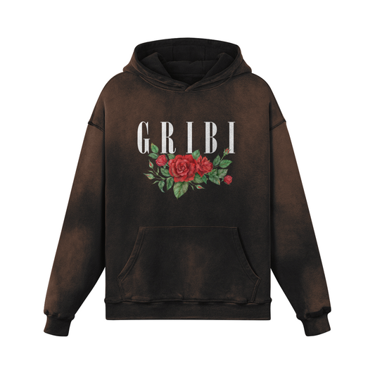 Gribi Oversized Hoodie Burgundy