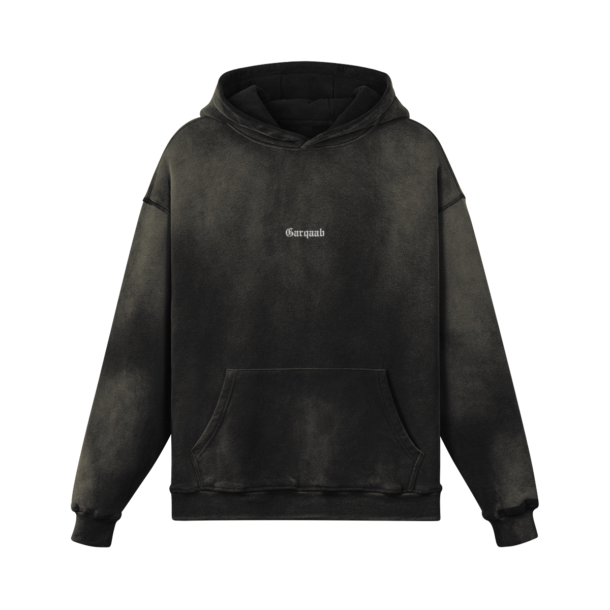 Rekha Oversized Hoodie Faded Black