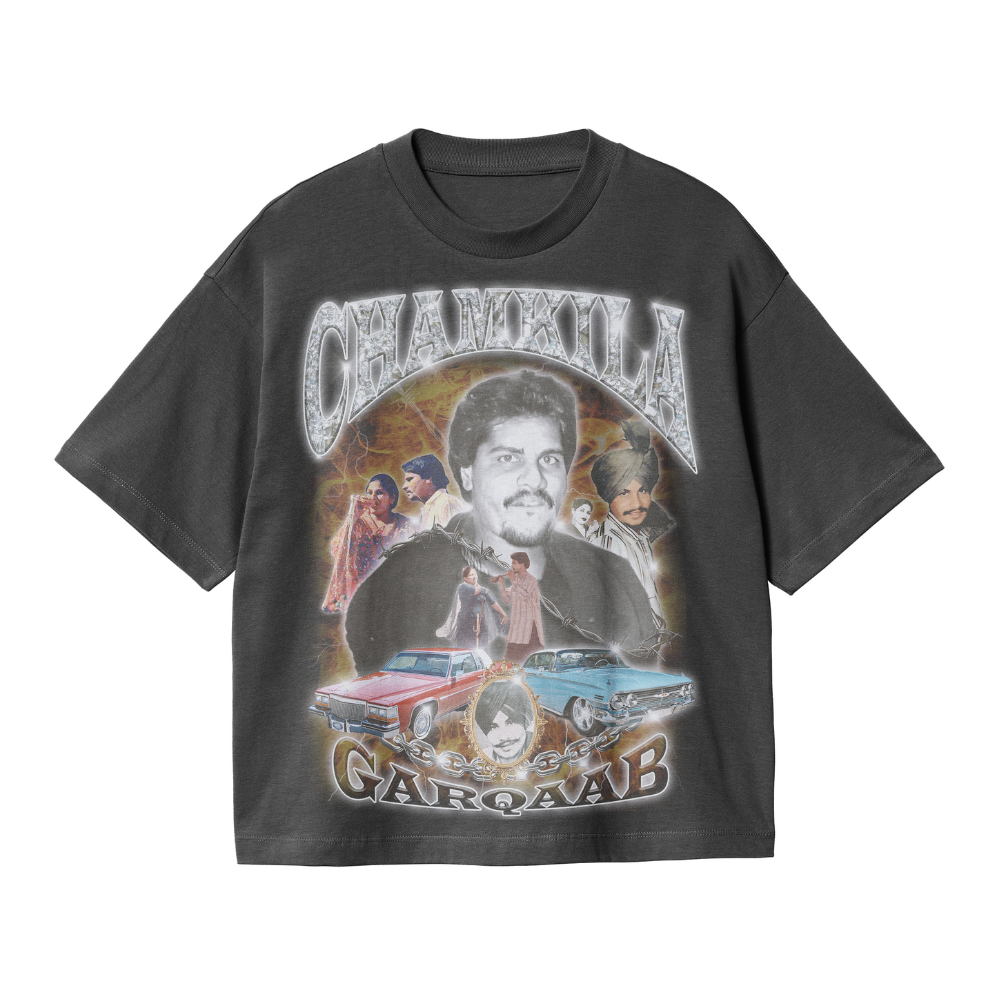 CHAMKILA RETRO OVERSIZED T-SHIRT