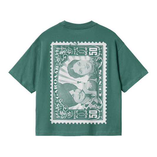 CHAMKILA POSTAGE STAMP OVERSIZED T-SHIRT