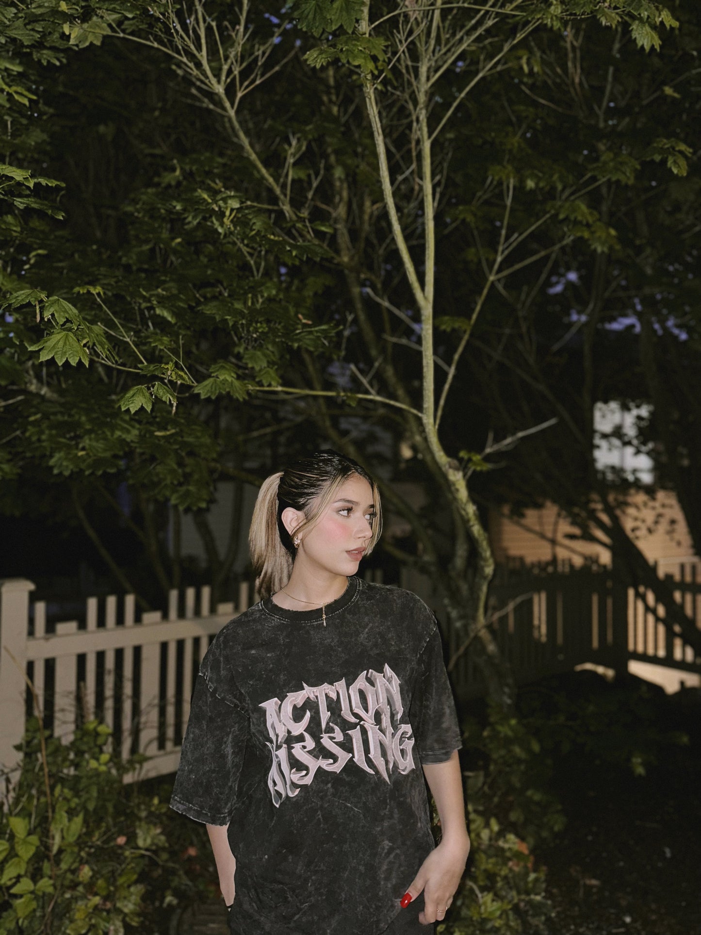 Jeona Maurh | Action Missing Oversized T-Shirt