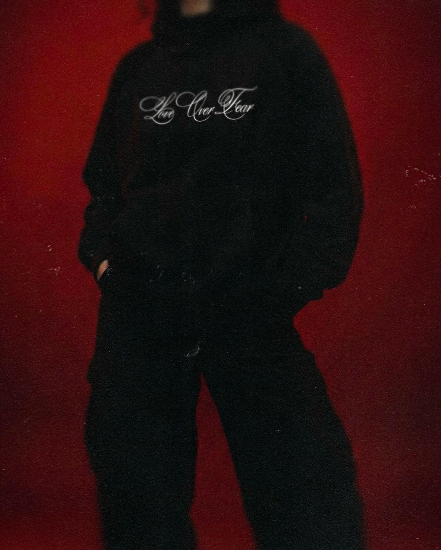 LOVE OVER FEAR OVERSIZED HOODIE