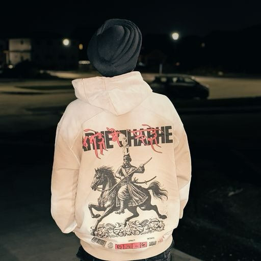 Limited Edition | Arhe So Jharhe Oversized Hoodie Grullo