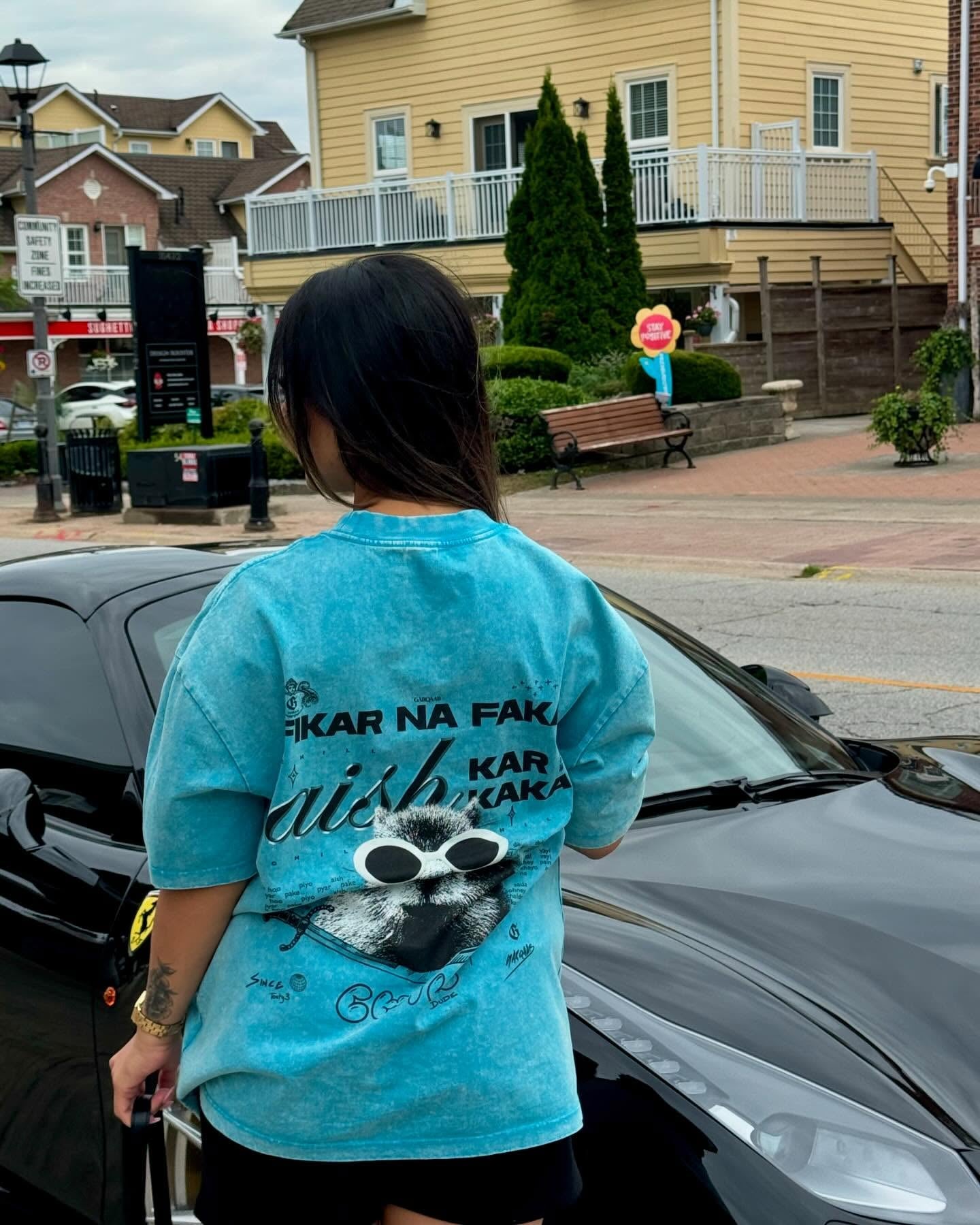 Fikar na Faka Oversized T-Shirt