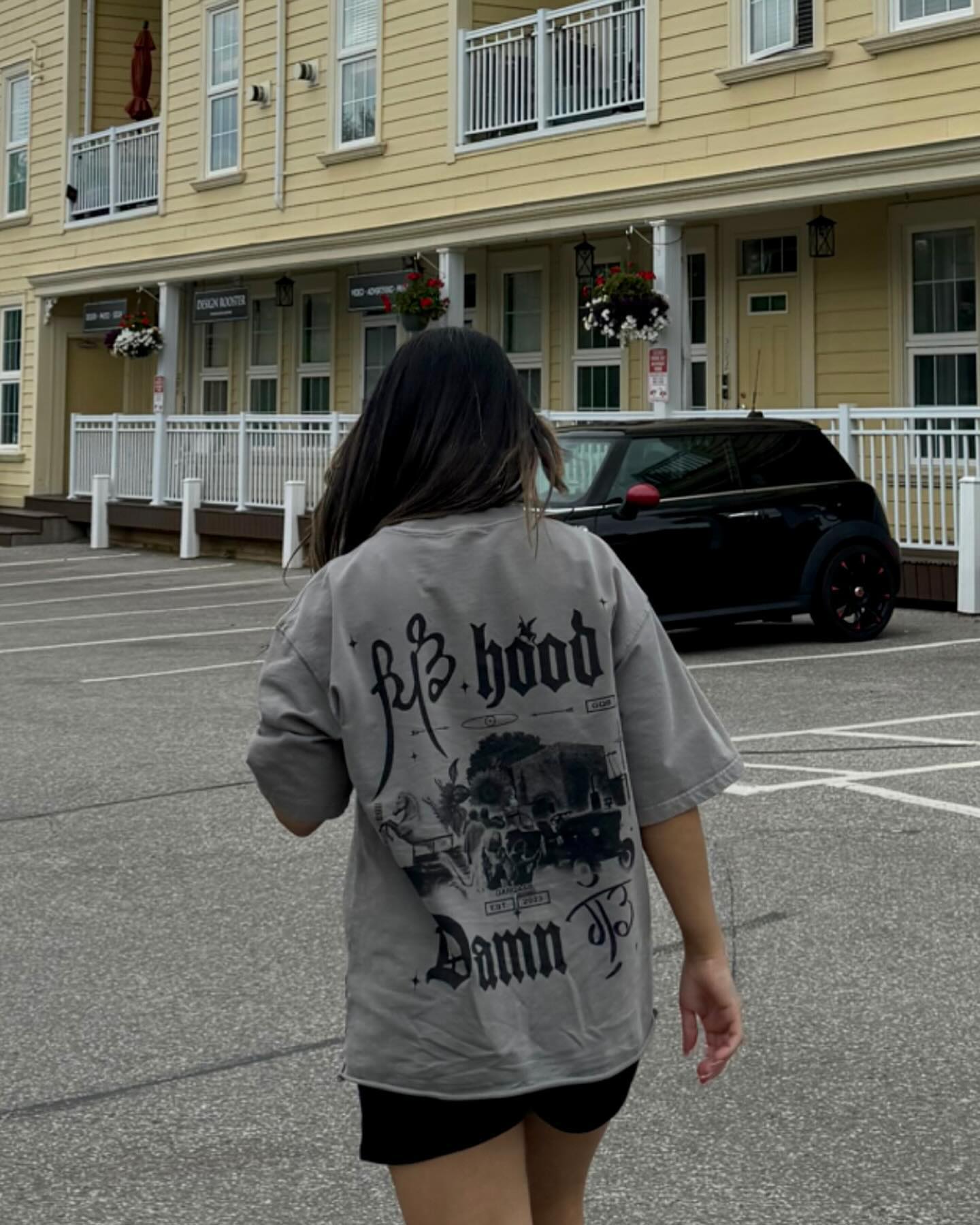 PIND HOOD OVERSIZED T-SHIRT