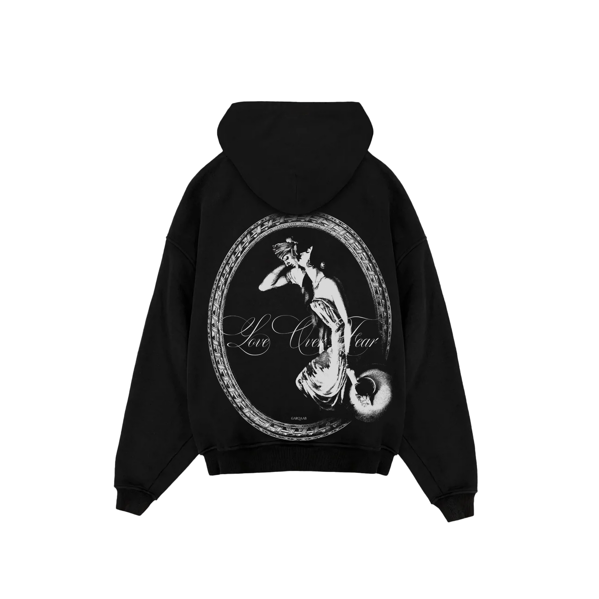 LOVE OVER FEAR OVERSIZED HOODIE – Garqaab