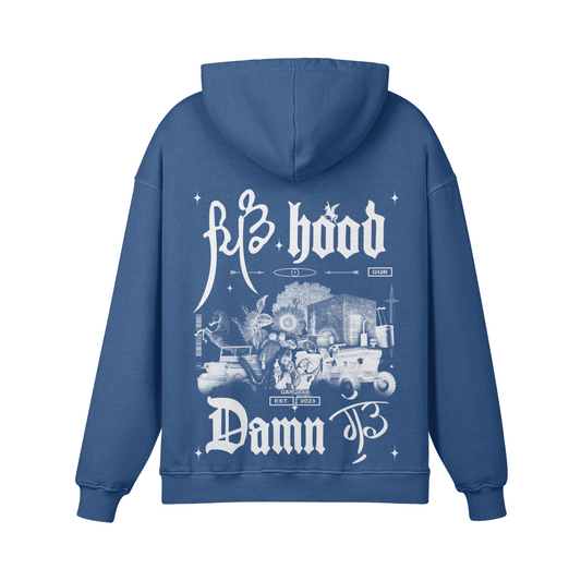 Pind Hood Damn Good Hoodie Kashmir Blue