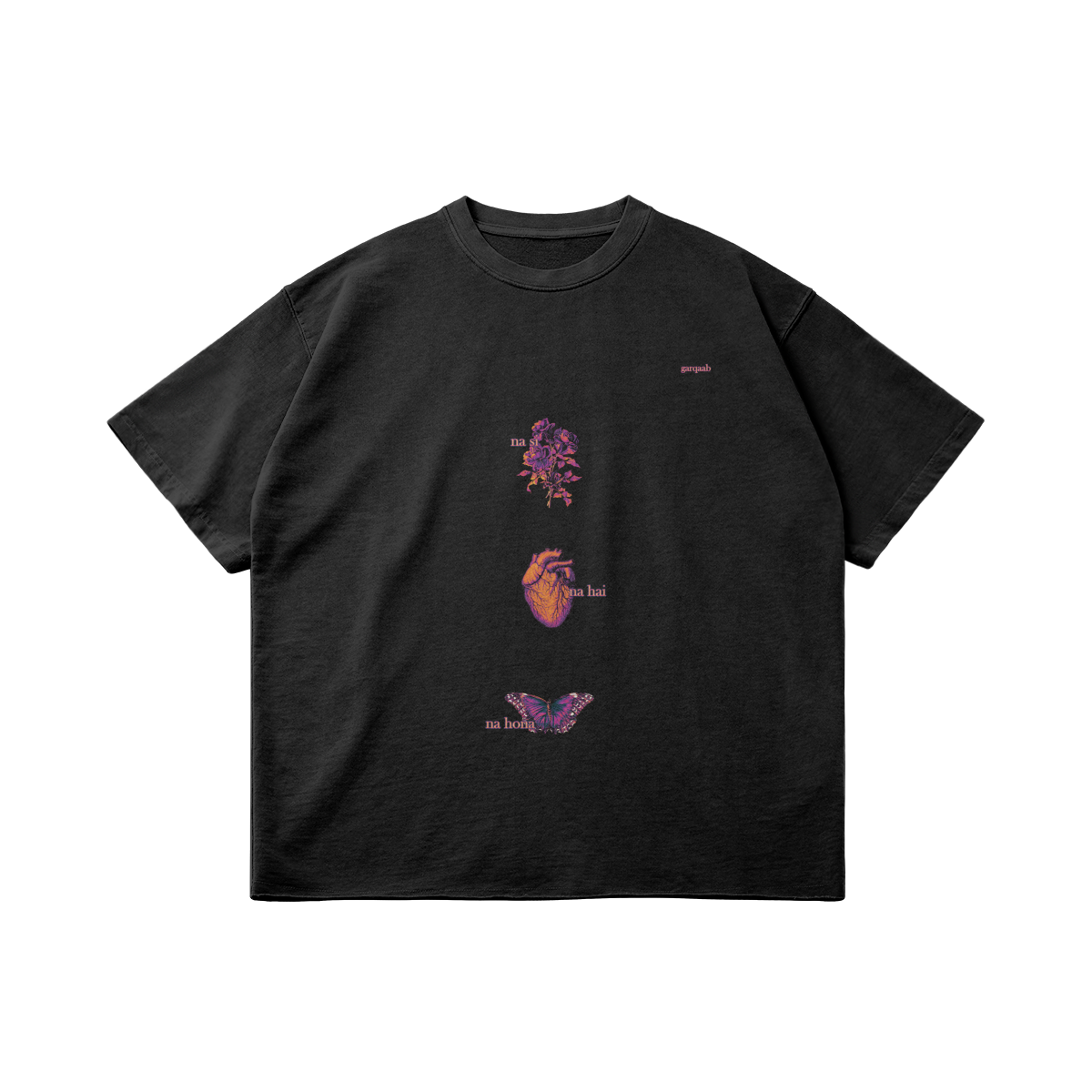 MORE BEAUTIFUL OVERSIZED T-SHIRT BLACK